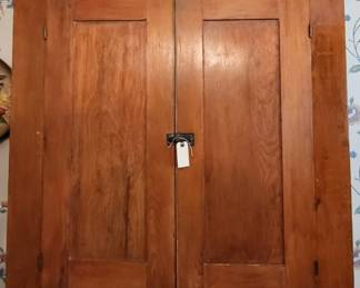 Pine wall cabinet
