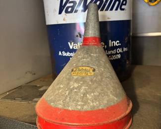 Pair of Delphos funnels