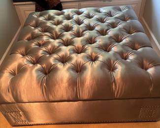 Large Upholstered Ottoman
