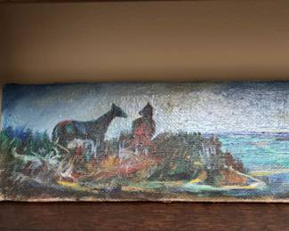 Sweet Small Horse Painting