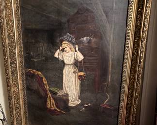 Original Victorian Painting