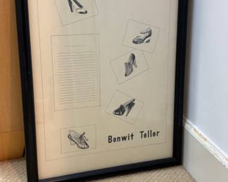 Old Bonwit-Teller Shoe Ad