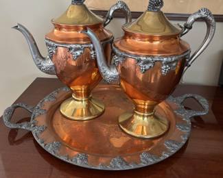 3 Metal Serving Set - quite unusual