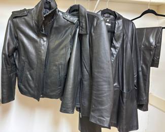Vintage Leather Jackets and Pants