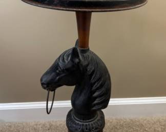 Vintage Horse Smoking Stand