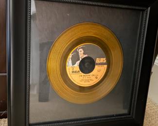 Elvis Gold Plated 45