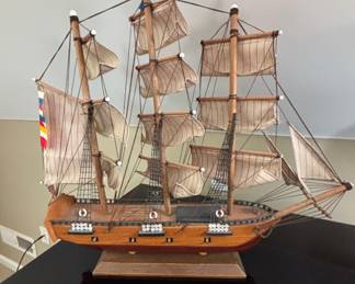 Vintage Model of USS Constitution