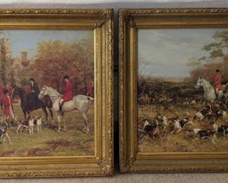 Fox Hunt Reproductions - Very Nice