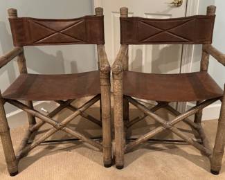 Pair of Lexington Safari Chairs
