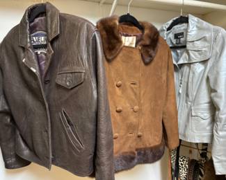 Vintage Leather and Suede