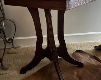 Marble Top Victorian Table