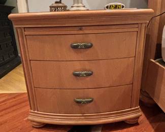 3 Drawer Side Table - part of suite