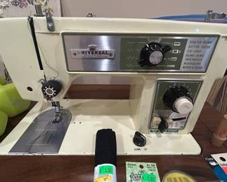 Universal Sewing Machine with Cabinet