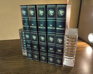 Waterford Crystal Bookends