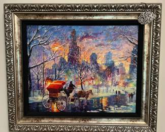 Daniel Wall "Snowy New York"