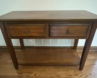 Wood Storage Cabinet