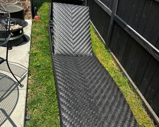 pair of sun loungers
