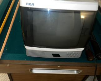 RCA CRT TV Small and older , but NOT obsolete. One of the few tv s that lets you play Nintendo's Duck Hunt with your IR Sensor !