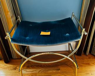 Vintage Regency Style Vanity or desk Stool