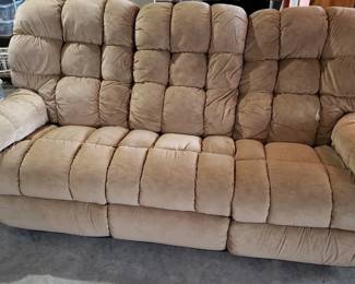 Wonderful New double reclining sofa