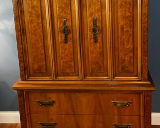Ethan Allen Mid Century Bureau ( wardrobe style)