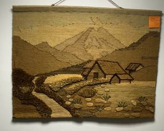Mid Century Handmade tapestry ( ? Sedona area )
