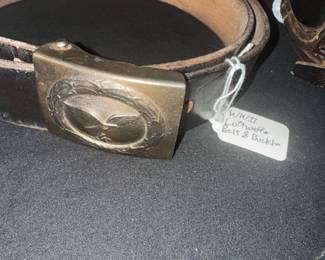 WWII belt and buckle