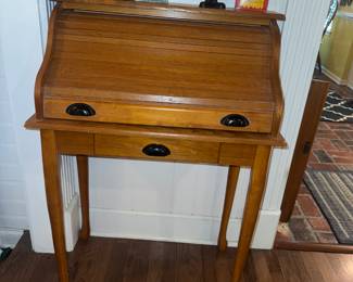 Small roll top desk