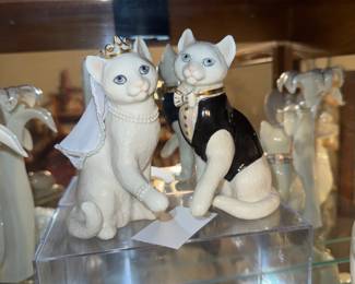 It’s almost June and the Lenox bride and groom would be a great gift.
