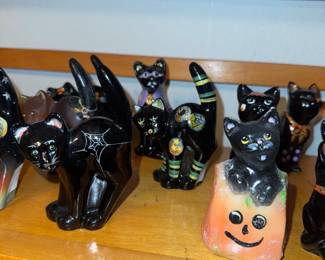 Halloween Fenton kitties