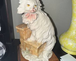 Vintage Guiseppe Armani cat