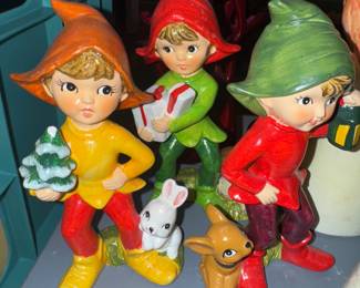 Vintage Homco pixies