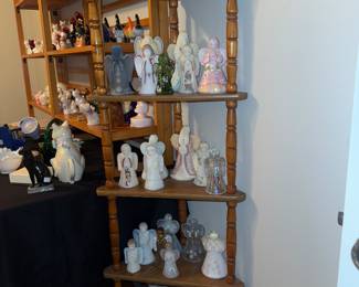 Second shelf of Fenton angels