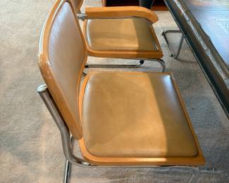 Cesca MCM chairs by Marcel Breuer