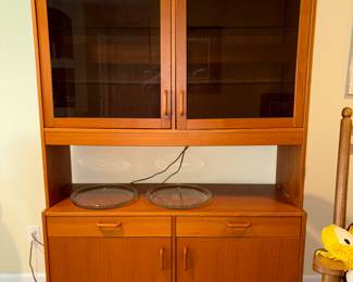 Clausen and Son Danish Teak Hutch MCM