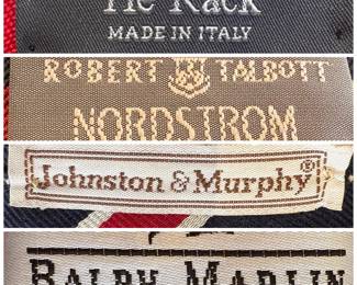 Lots of miscellaneous brand ties