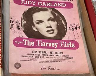 Old sheet music