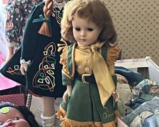 Vintage Annie Oakley Doll