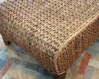 Woven banana leaf