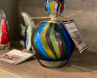 Murano Art Glass Perfume Bottle