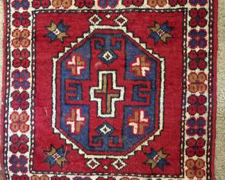 3' 1 x 4' 8 Hand Knotted Balouch Persian Wool Rug