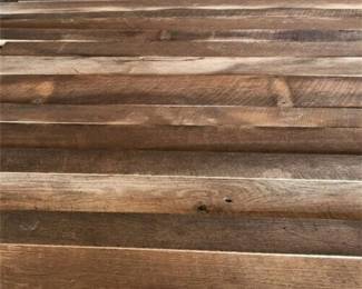 One-By Reclaimed Oak Barn Wood Boards, Planks, 75 to 100 planks