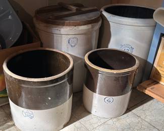 Vintage Crocks