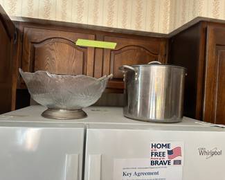 3 Piece Godinger Silverplate Salad Bowl set