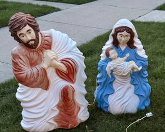 Grand Venture Nativity Blow Molds