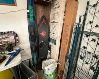 Snowboard; Water Ski