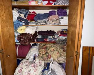 Linens; blankets, comforters, sheets