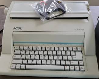Royal Scriptor typewriter