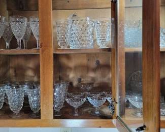 Large collection of Fostoria America glass