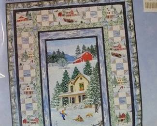Complete quilt kits, including all fabric
